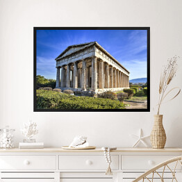 Obraz w ramie Świątynia Hefajstosa, Grecja