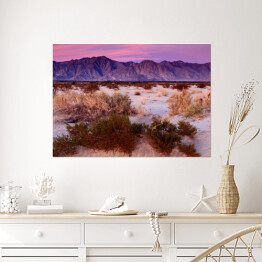 Plakat Wschód słońca w Anza-Borrego Desert State Park