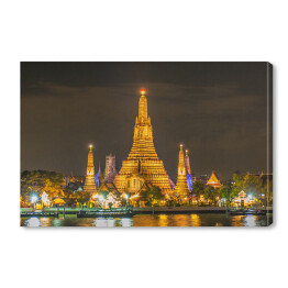 Świątynia Wata Arun Buddyjska, Chao Phraya, Bangkok, Tajlandia