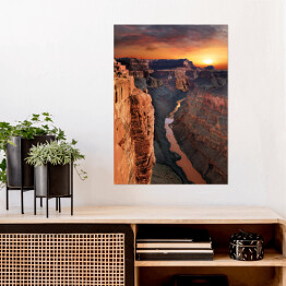 Plakat Krajobraz Wielkiego Kanionu, Arizona