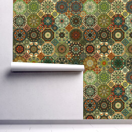 Tapeta samoprzylepna w rolce Arabski ornament z dużą ilością szczegółów