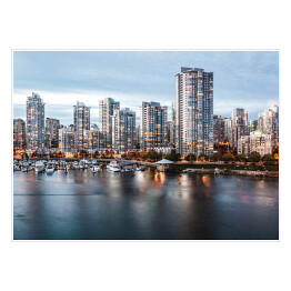 Plakat samoprzylepny Zatokaa w Vancouver, Kanada
