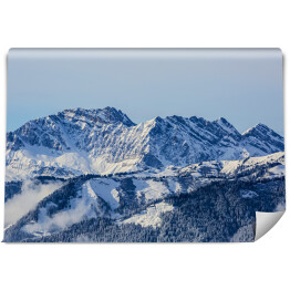 Fototapeta samoprzylepna Zimowy krajobraz górski