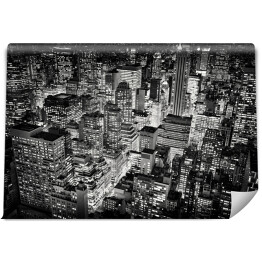Fototapeta winylowa zmywalna Jasne światła miasta Nowego Jorku, USA