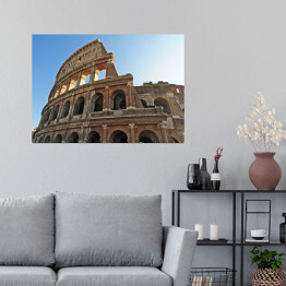 Plakat samoprzylepny Koloseum w Rzymie