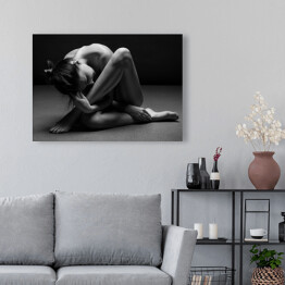 Obraz na płótnie Naga kobieta - fotografia kobiecego ciała