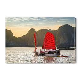 Obraz na płótnie Zatoka Ha Long, Wietnam