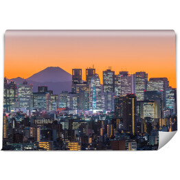 Fototapeta winylowa zmywalna Tokio i góra Fuji