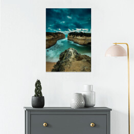 Plakat samoprzylepny Loch Ard Gorge, Victoria, Australia