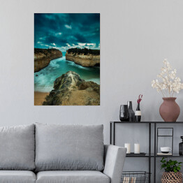 Plakat samoprzylepny Loch Ard Gorge, Victoria, Australia