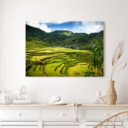 Obraz na płótnie Oszałamiający krajobraz górski na Filipinach