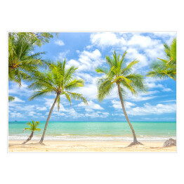 Plakat samoprzylepny Plaże Tropical North Queensland w Australii