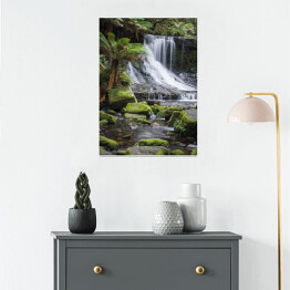 Plakat Wodospad Russell, Tasmania, Australia
