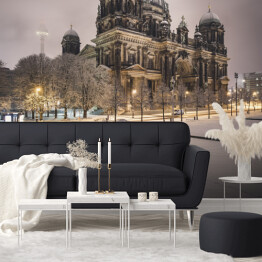 Fototapeta winylowa zmywalna Katedra w Berlinie w zimie