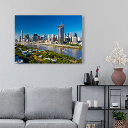 Obraz na płótnie Panoramiczny obraz Brisbane