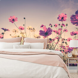 Fototapeta winylowa zmywalna Polne kwiaty na dużej łące