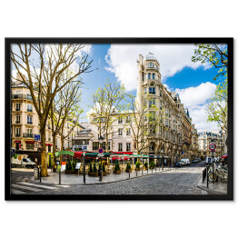 Plakat w ramie Mały rynek w Paryżu, Francja