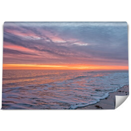 Fototapeta samoprzylepna Plaża o zachodzie słońca