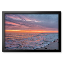 Obraz w ramie Plaża o zachodzie słońca