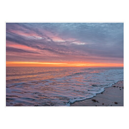 Plakat samoprzylepny Plaża o zachodzie słońca