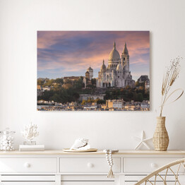 Obraz na płótnie Bazylika Najświętszego Serca Pana Jezusa w Montmartre