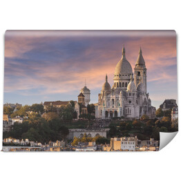 Fototapeta winylowa zmywalna Bazylika Najświętszego Serca Pana Jezusa w Montmartre