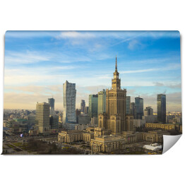 Fototapeta Niesamowita panorama Warszawy