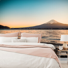 Fototapeta winylowa zmywalna Jezioro Kawaguchiko i góra Fuji