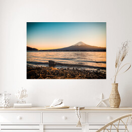 Plakat Jezioro Kawaguchiko i góra Fuji
