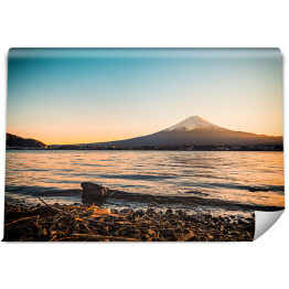Fototapeta winylowa zmywalna Jezioro Kawaguchiko i góra Fuji