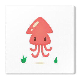 Obraz na płótnie Śmieszna meduza