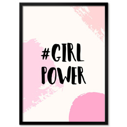 Plakat w ramie Plakat motywacyjny dla dziewczyn