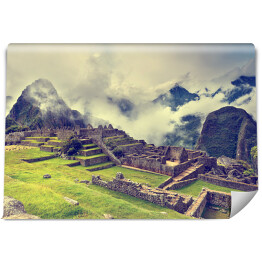 Fototapeta winylowa zmywalna Machu Picchu wiosną, Peru