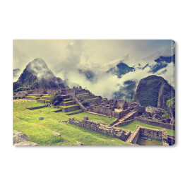 Obraz na płótnie Machu Picchu wiosną, Peru