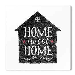 Obraz na płótnie "Dom, ukochany dom" - ilustracja