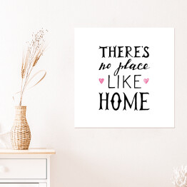 Plakat samoprzylepny Najlepsza typografia do rodzinnego domu
