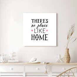 Obraz na płótnie Najlepsza typografia do rodzinnego domu