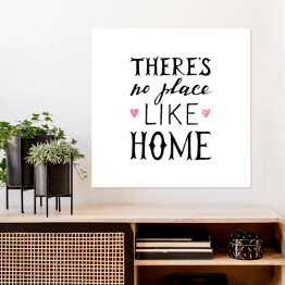 Plakat samoprzylepny Najlepsza typografia do rodzinnego domu