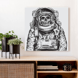 Czaszka - astronauta