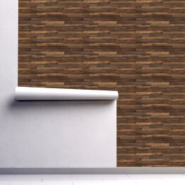Tapeta samoprzylepna w rolce Bezszwowa tekstura podłogi z drewna, tekstura podłogi z twardego drewna