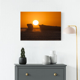 Obraz na płótnie Zachod słońca na Eyre Peninsula, South Australia, Australia