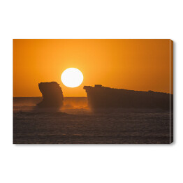 Zachod słońca na Eyre Peninsula, South Australia, Australia
