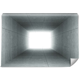 Fototapeta winylowa zmywalna Tunel ze światłem w oddali