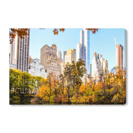 Obraz na płótnie Panorama Nowego Jorku od strony Central Parku