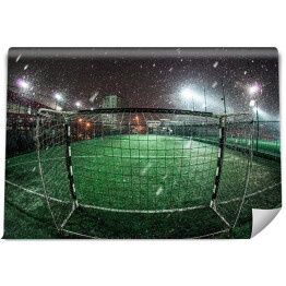 Fototapeta winylowa zmywalna Stadion piłki nożnej - efekt fish eye