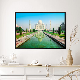 Obraz w ramie Taj Mahal, Agra, Uttar Pradesh, Indie