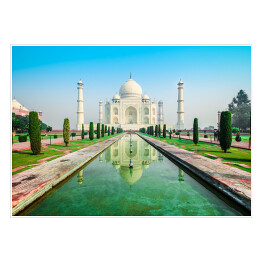 Plakat Taj Mahal, Agra, Uttar Pradesh, Indie