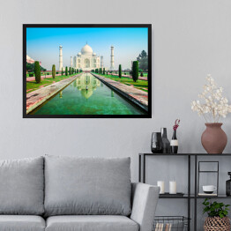 Obraz w ramie Taj Mahal, Agra, Uttar Pradesh, Indie