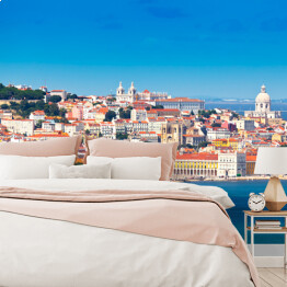 Fototapeta winylowa zmywalna Panorama Lizbony, Portugalia