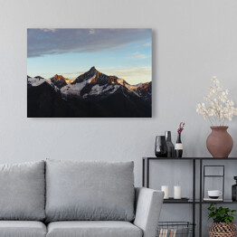 Obraz na płótnie Szwajcaria - sloneczny krajobraz